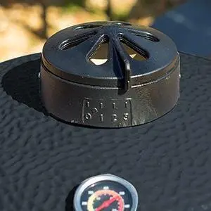 Hitzekontrolle am Keramikgrill