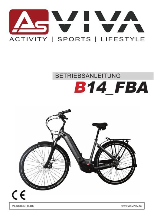 City E-Bike Stadtfalter B14 – 28 Zoll