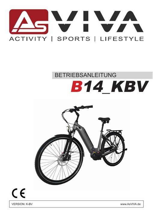 City E-Bike Stadtfalter B14 – 28 Zoll