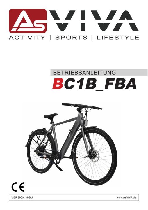 E-Bike BC1B – 28" Urban Citybike