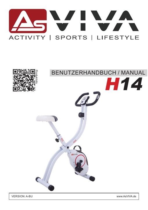 X-Bike Comfort H14 Bedienungsanleitung