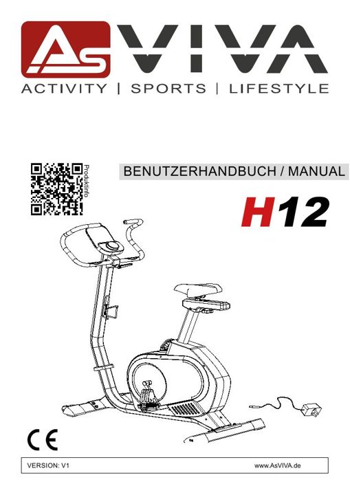 Ergometer Heimtrainer LED H12 Tiefeinsteiger
