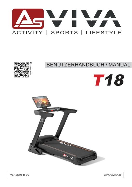 Laufband Smart T18 Pro Bedienungsanleitung