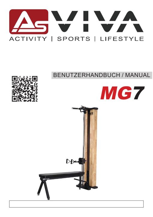 Kraftstation & Kabelzugstation MG7 Bedienungsanleitung