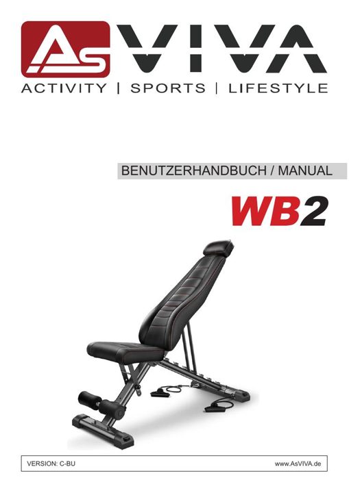 Hantelbank & Negativbank Home-Gym WB2 Bedienungsanleitung