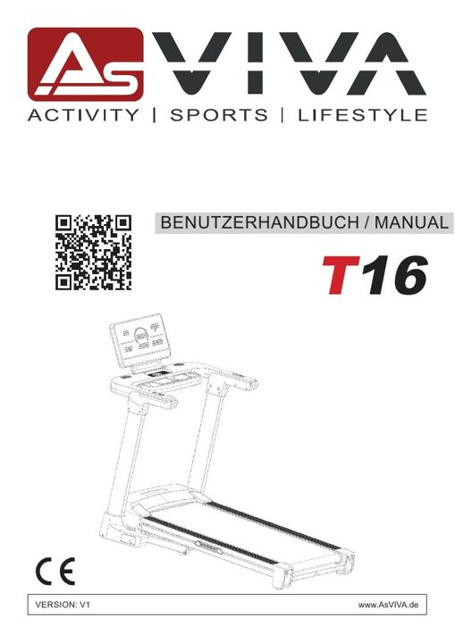 Laufband Smart Run T16 Bedienungsanleitung