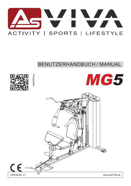 Kraftstation Multi-Gym MG5 Pro Bedienungsanleitung
