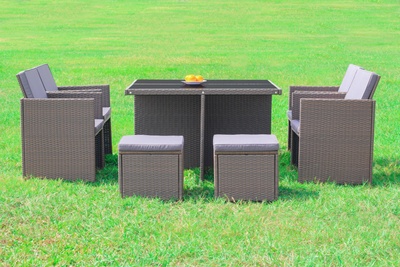 3KT Gartenmöbel GD4_GREY_W