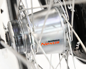 B14 Electric Dutch Bike with 7 speed Nexus hub gearshift from Shimano