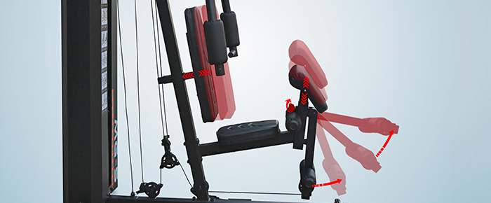 Strength system and Multi-gym from AsVIVA