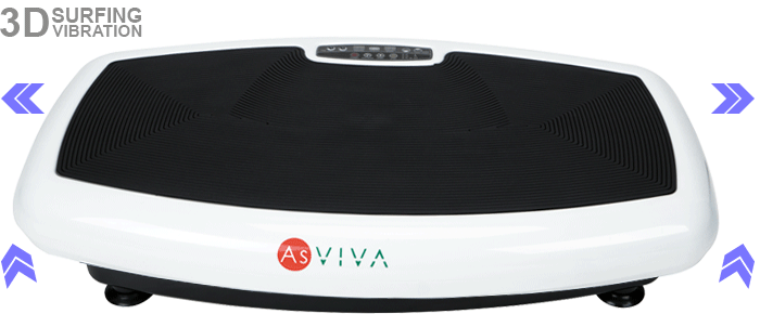 3D Vibrations-Platte mit Surfing Vibrationstraining von AsVIVA