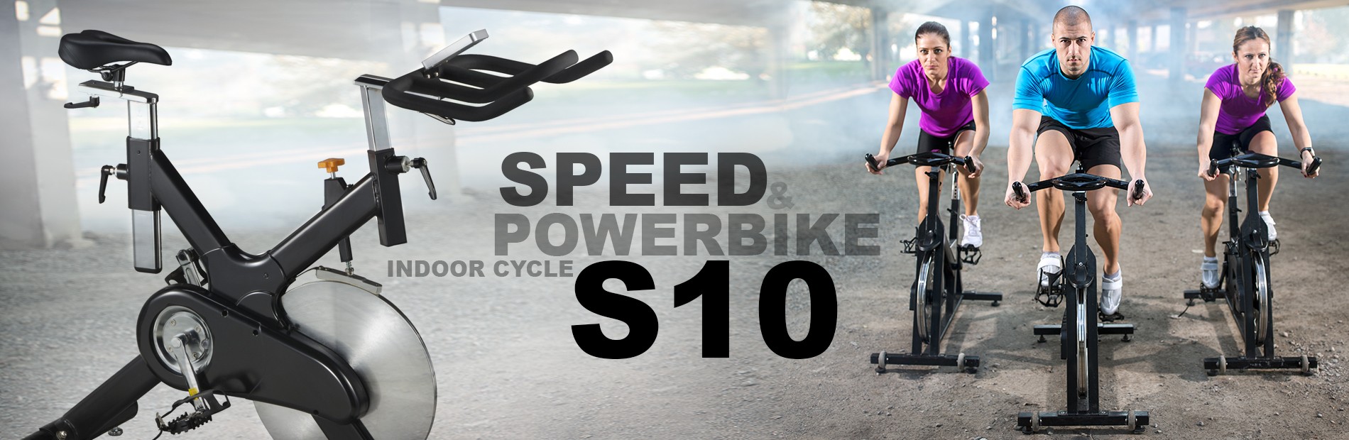 AsVIVA S10 Indoor-Cyle Speedbike Power