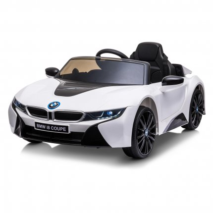 BMW I8 Spyder Coupe Kinder Elektroauto AsVIVA EKC1 ferngesteuert weiß