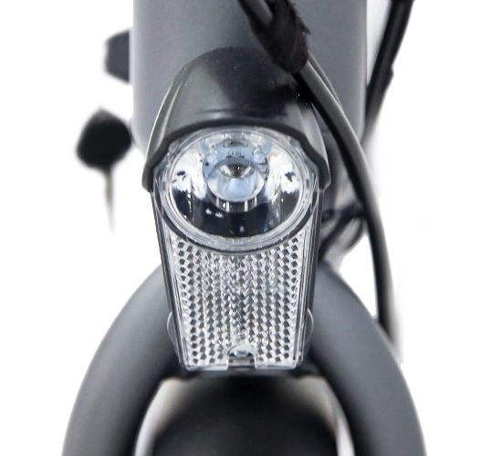 E-Bike mit effektiver Beleuchtung