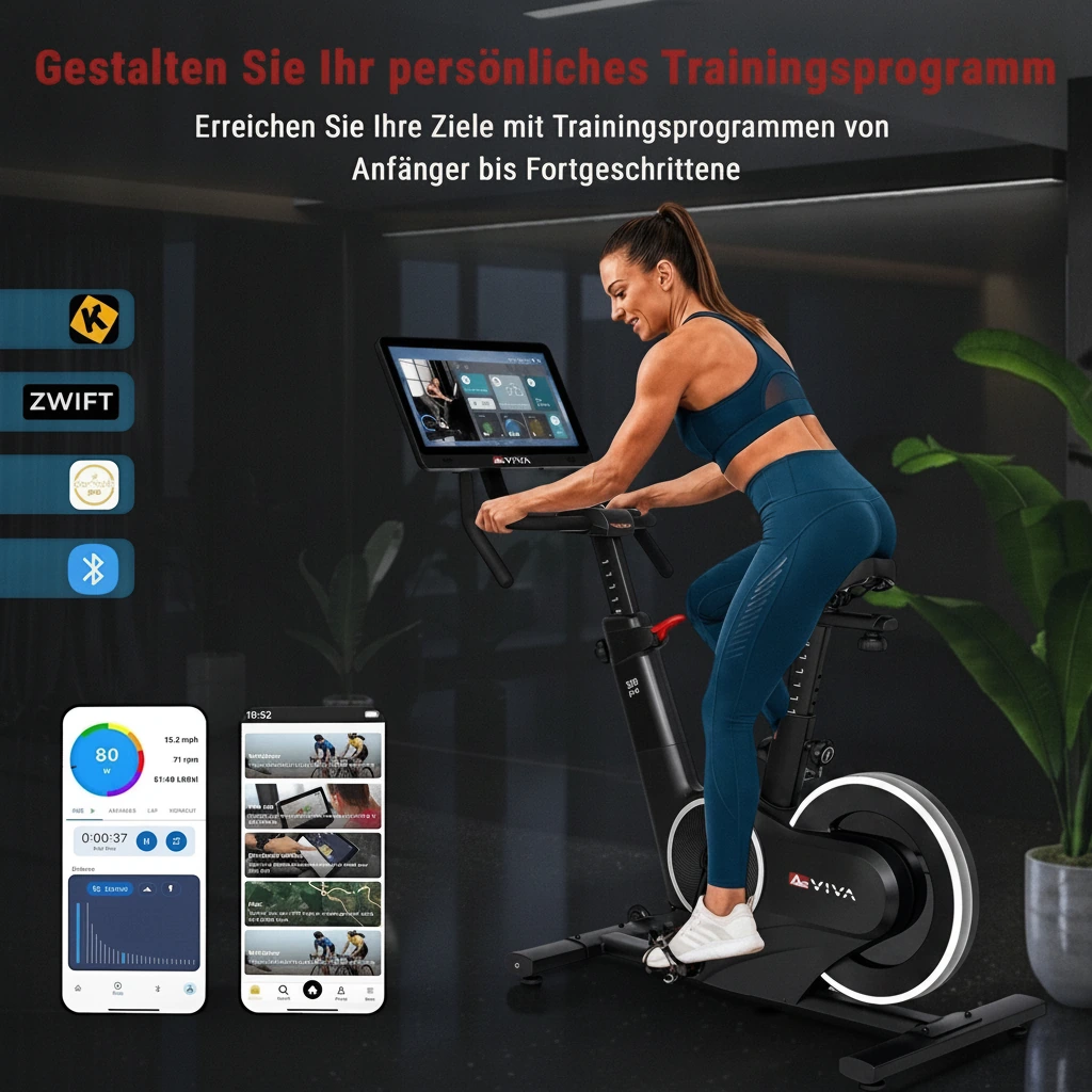 Persönliches Trainingsprogramm mit Kinomap & Zwift