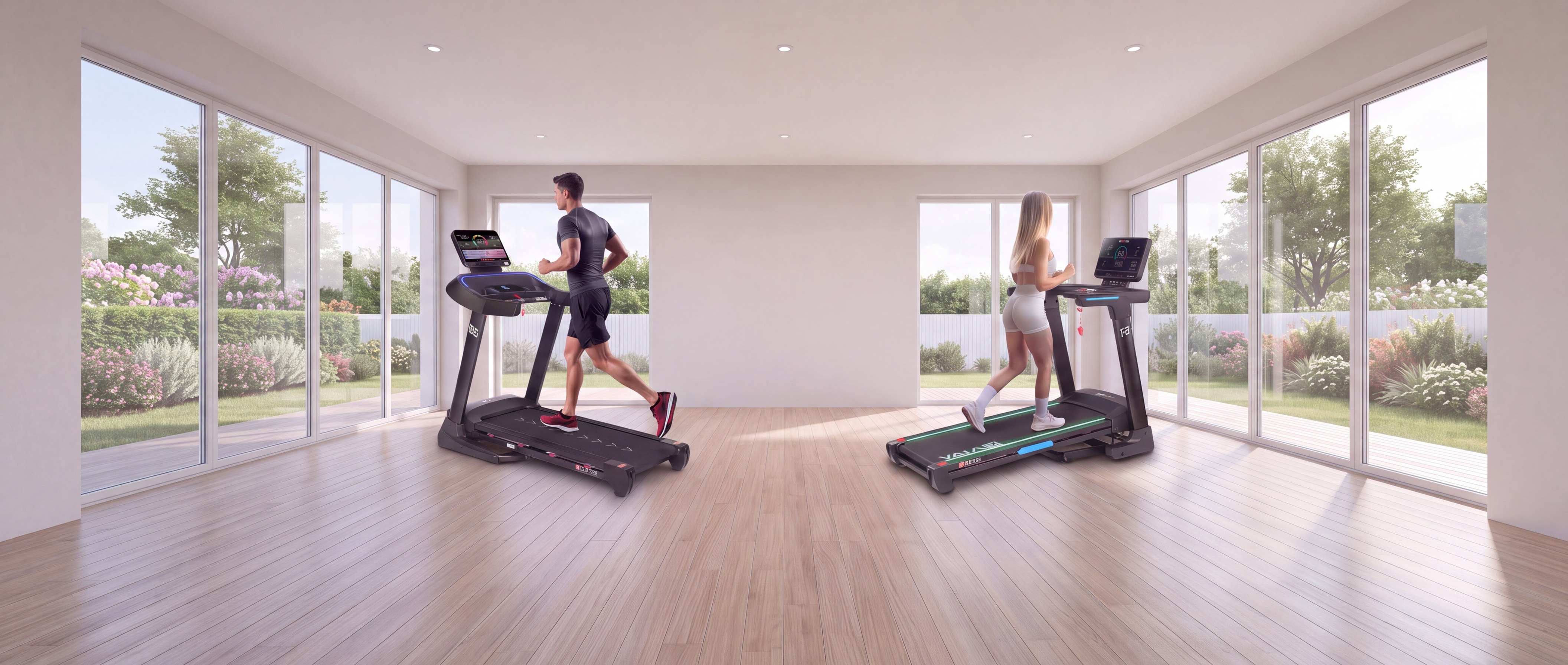 Laufband T20 Cardio Pro Runner und T16 Smart Run im Vergleich