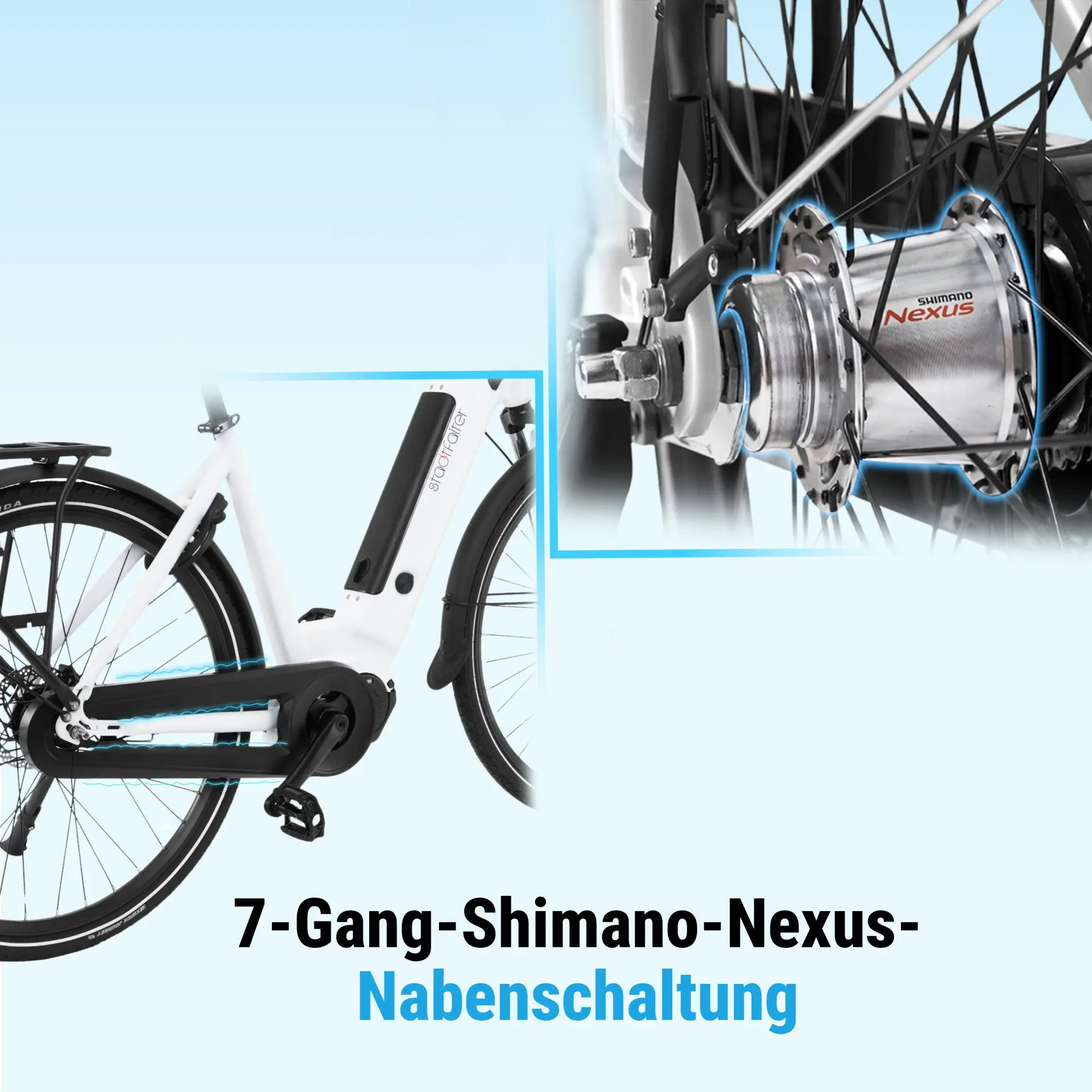 7-Gang Shimano Nexus Nabenschaltung
