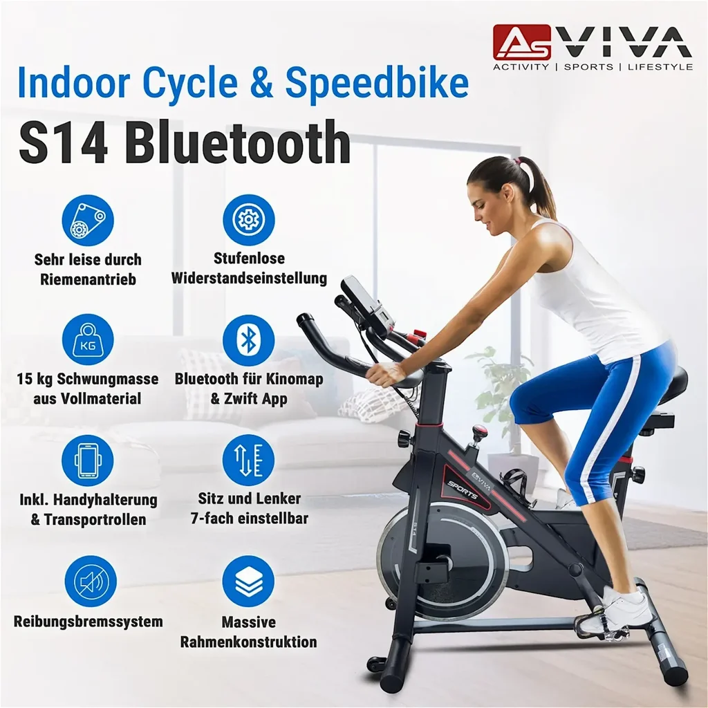 Indoor Cycle Dynamic S14 – Speedbike Ausstattung