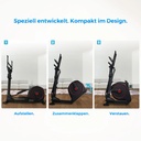 AsVIVA Crosstrainer C29 Pro – Klappbar