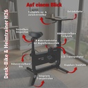 AsVIVA Desk-Bike & Heimtrainer H26 – Auf einem blick