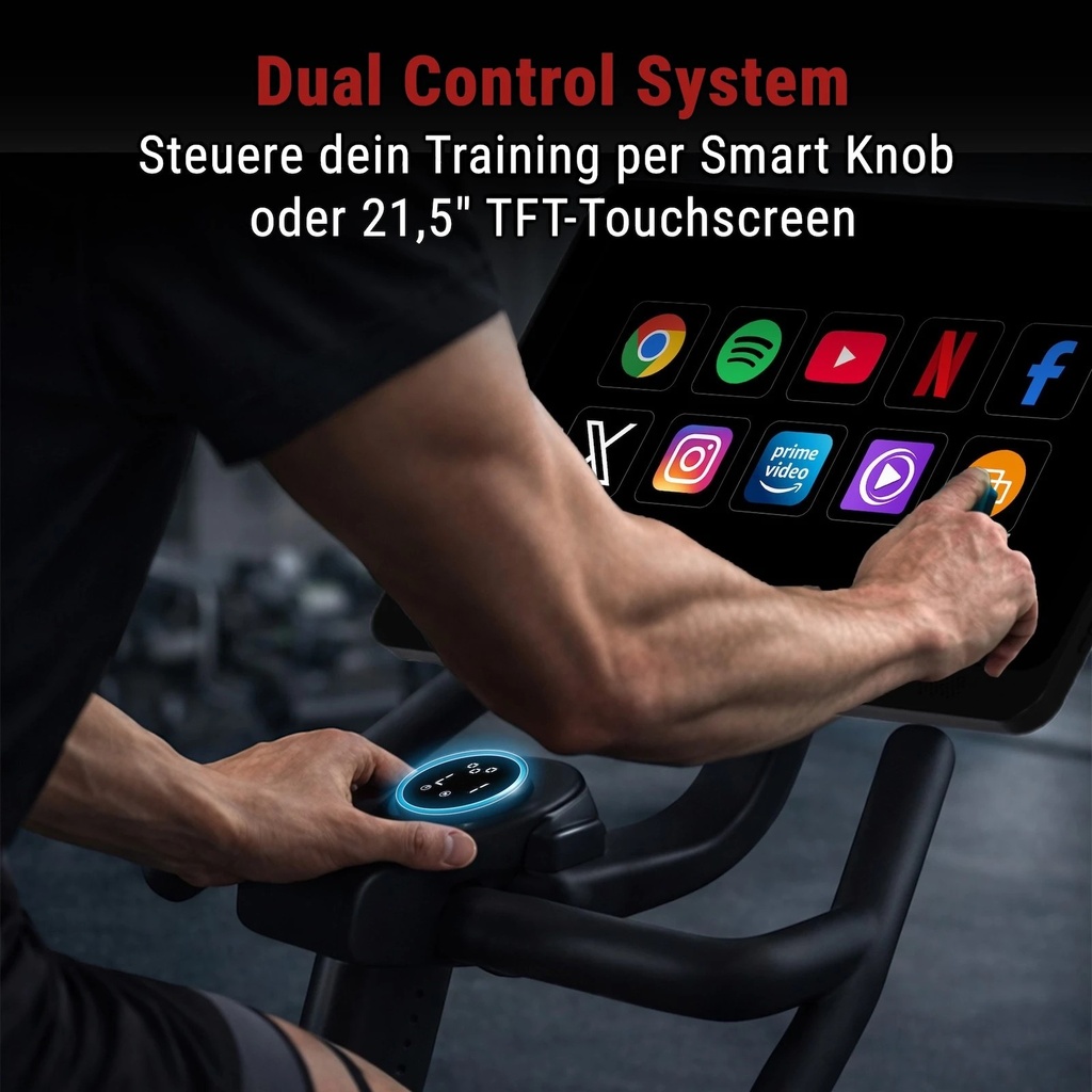 Speedbike Multimedia Studio Pro S20 – Indoor Cycle Duale Bedienung