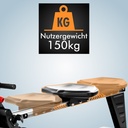 AsVIVA Rudergerät Magnetic Rower RA14 – 150 kg benutzergewicht