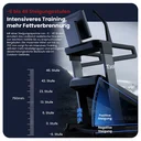 AsVIVA Laufband T30 Pro Max Climb Marathon mit einstellbarer Steigung für ein intensives Bergtraining