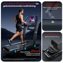 Gelenkschonendes Dämpfungssystem des AsVIVA Laufbands T30 Pro Max Climb Marathon für komfortables Laufen