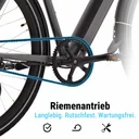 AsVIVA E-Bike BC1B – 28" Urban Citybike – Riemenantrieb