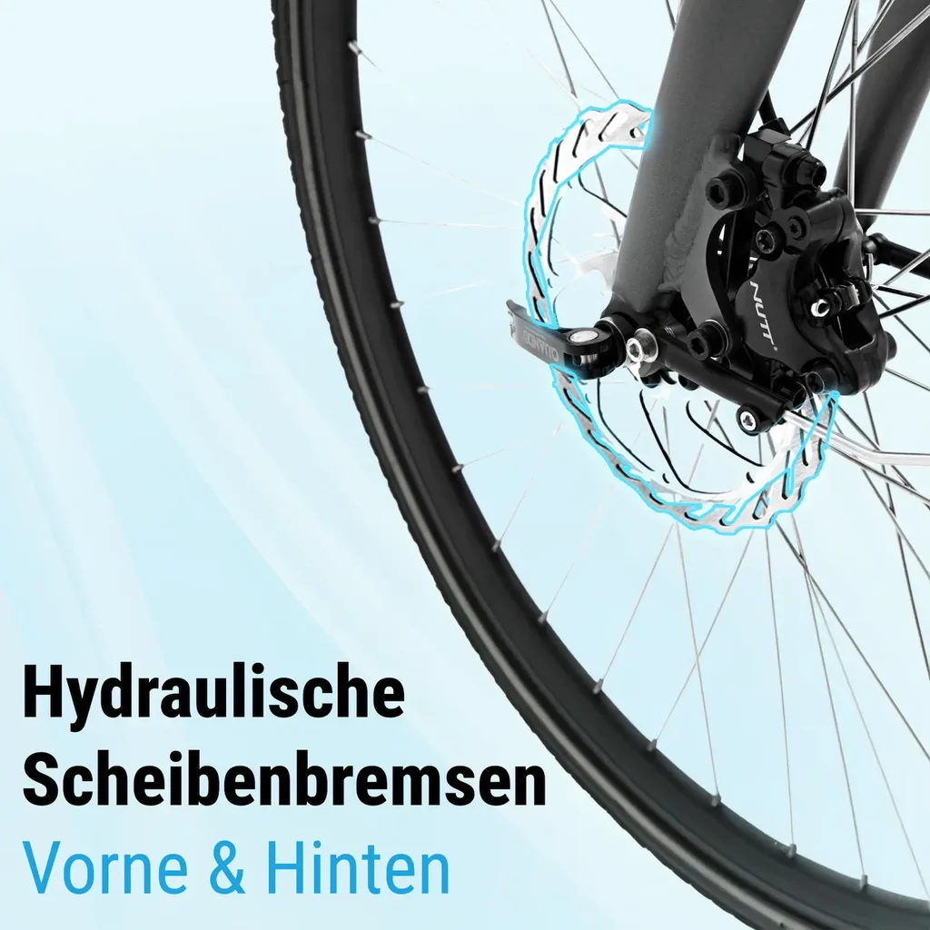AsVIVA E-Bike BC1B – 28" Urban Citybike – Ansicht 5