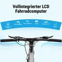 AsVIVA E-Bike BC1B – 28" Urban Citybike – LCD-Display & Display