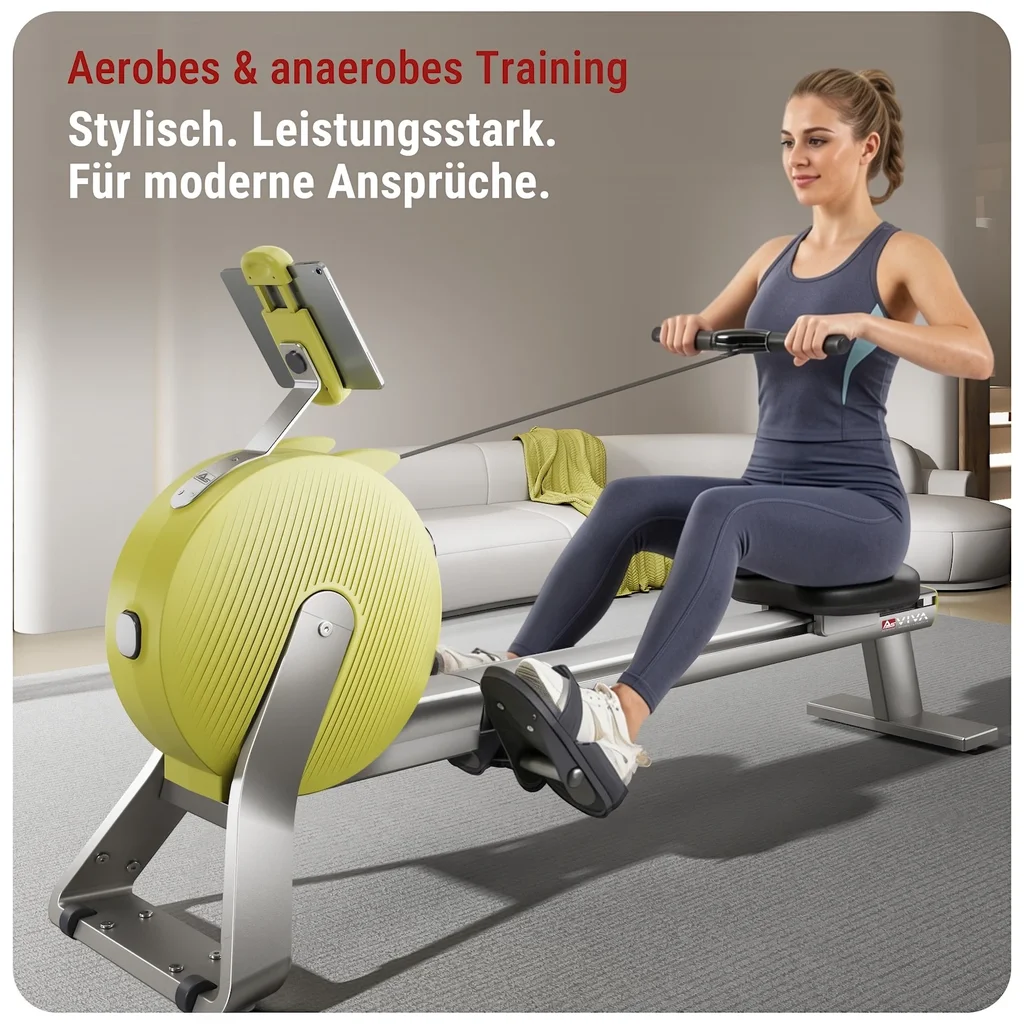 Rudergerät PowerGen RA20 – Magnetic Rower Aerobes