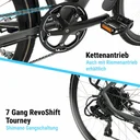 AsVIVA Urban City E-Bike BC1C – 28 Zoll – Kettenantrieb