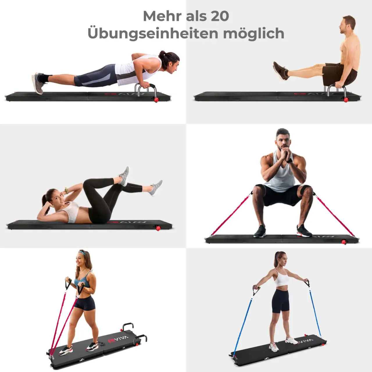 Mehr als 20 Übungseinheiten für den ganzen Körper