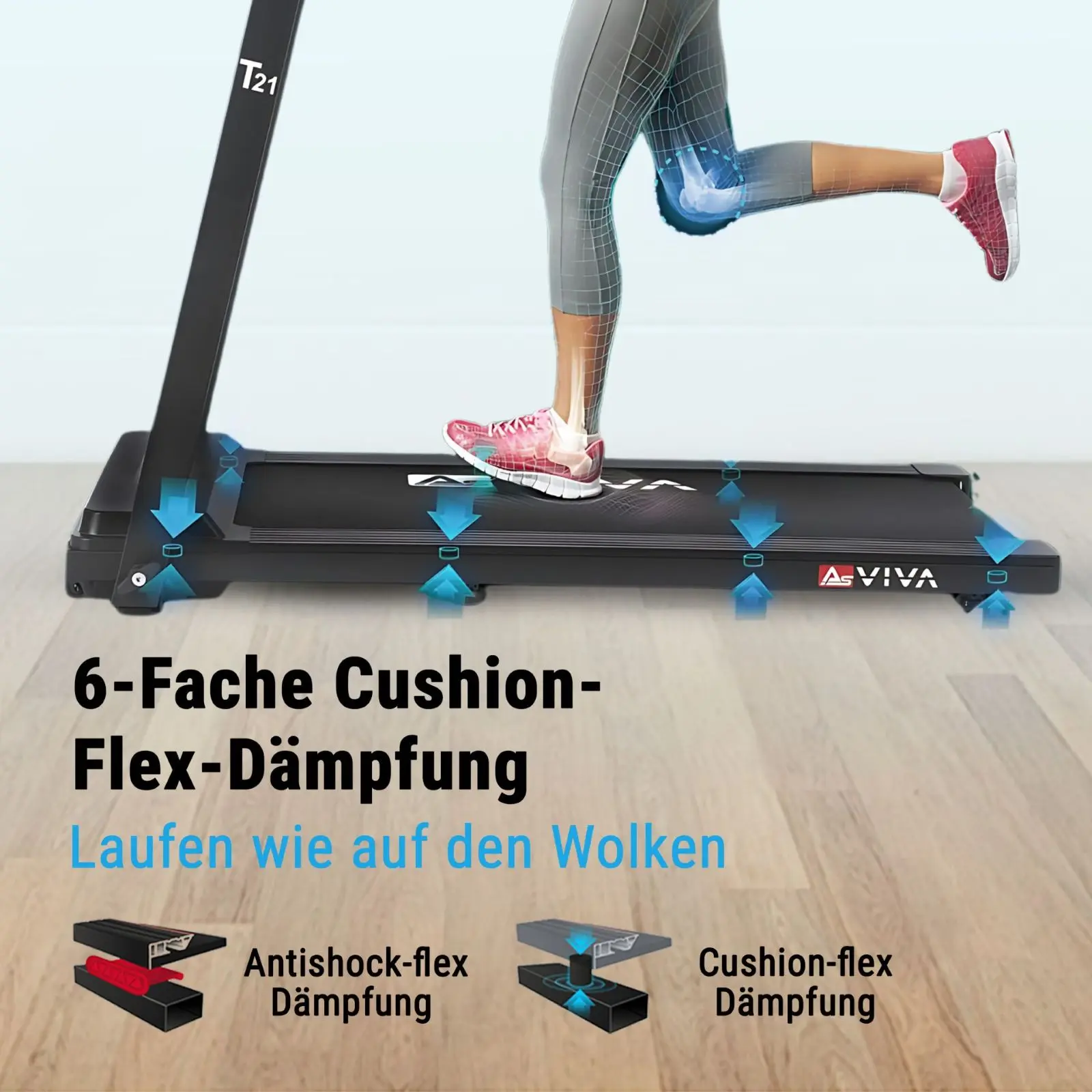 asviva-laufband-kompakt-2in1-deampfung