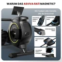 AsVIVA Rudergerät RA11 Magnetic – magnetisches Bremssystem (4)