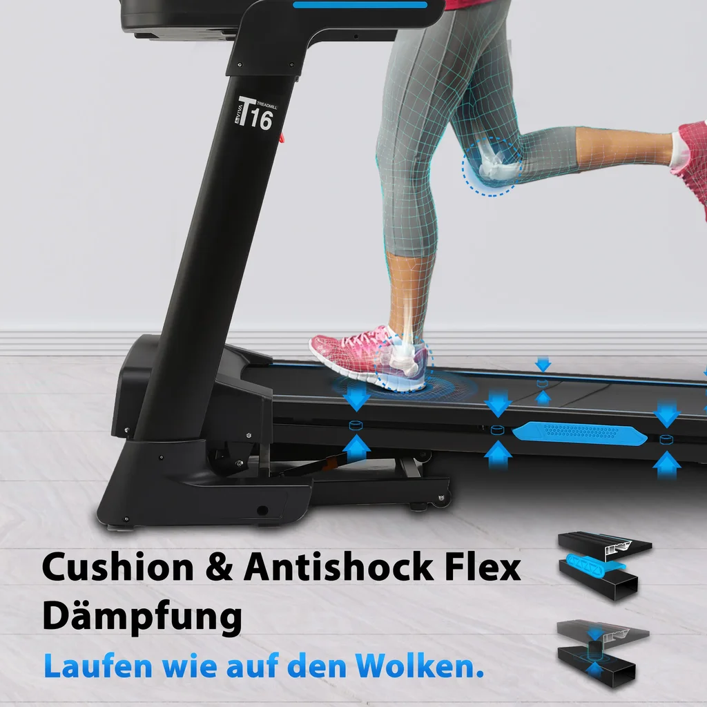 AsVIVA Laufband (UF6480-B) - App-Kompatibilität