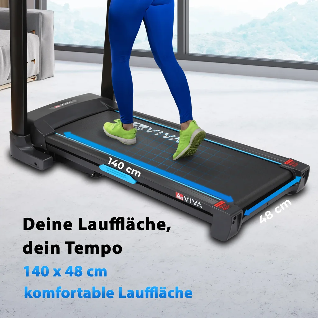 AsVIVA Laufband (UF6480-B) - App-Kompatibilität