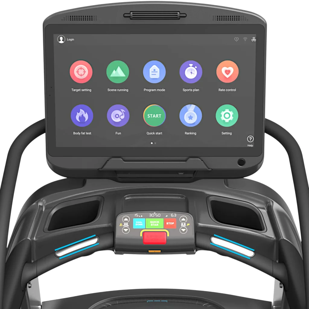 Laufband Studio Pro T22 – Handpulssensoren