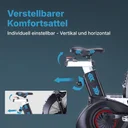 AsVIVA Air Bike Semi-Profi Heimtrainer F1 – Luftwiderstand & verstellbar