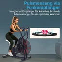 AsVIVA Air Bike Semi-Profi Heimtrainer F1 – Luftwiderstand (5)