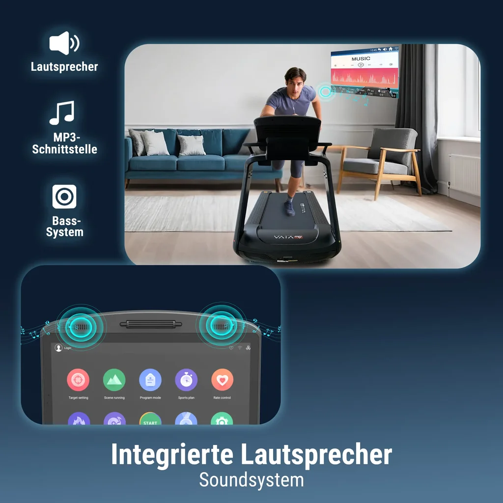 Laufband Studio Pro T22 – Lautsprecher