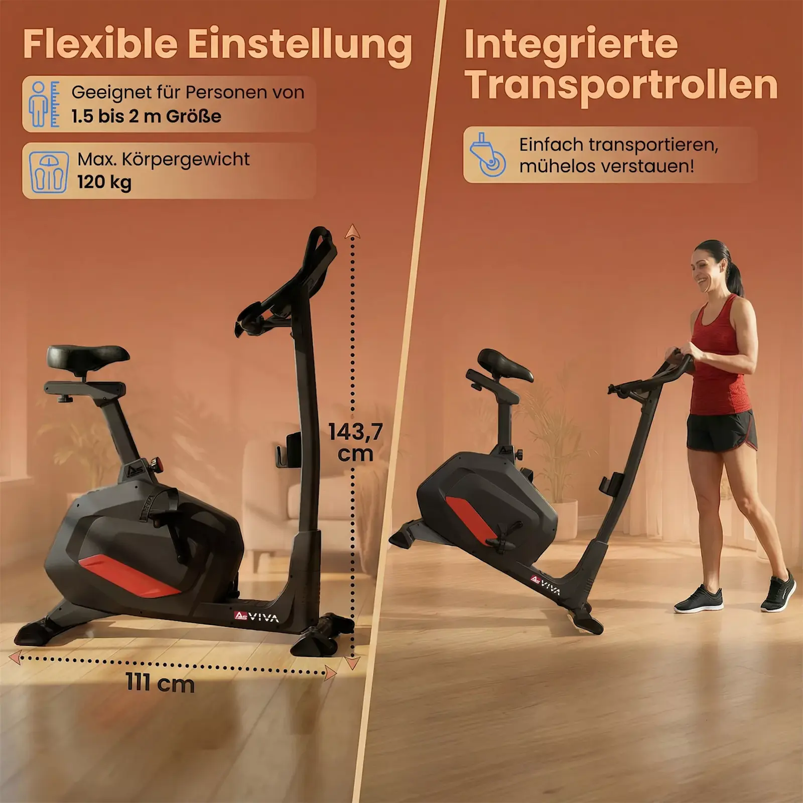 Kompakt verstauen & mühelos bewegen