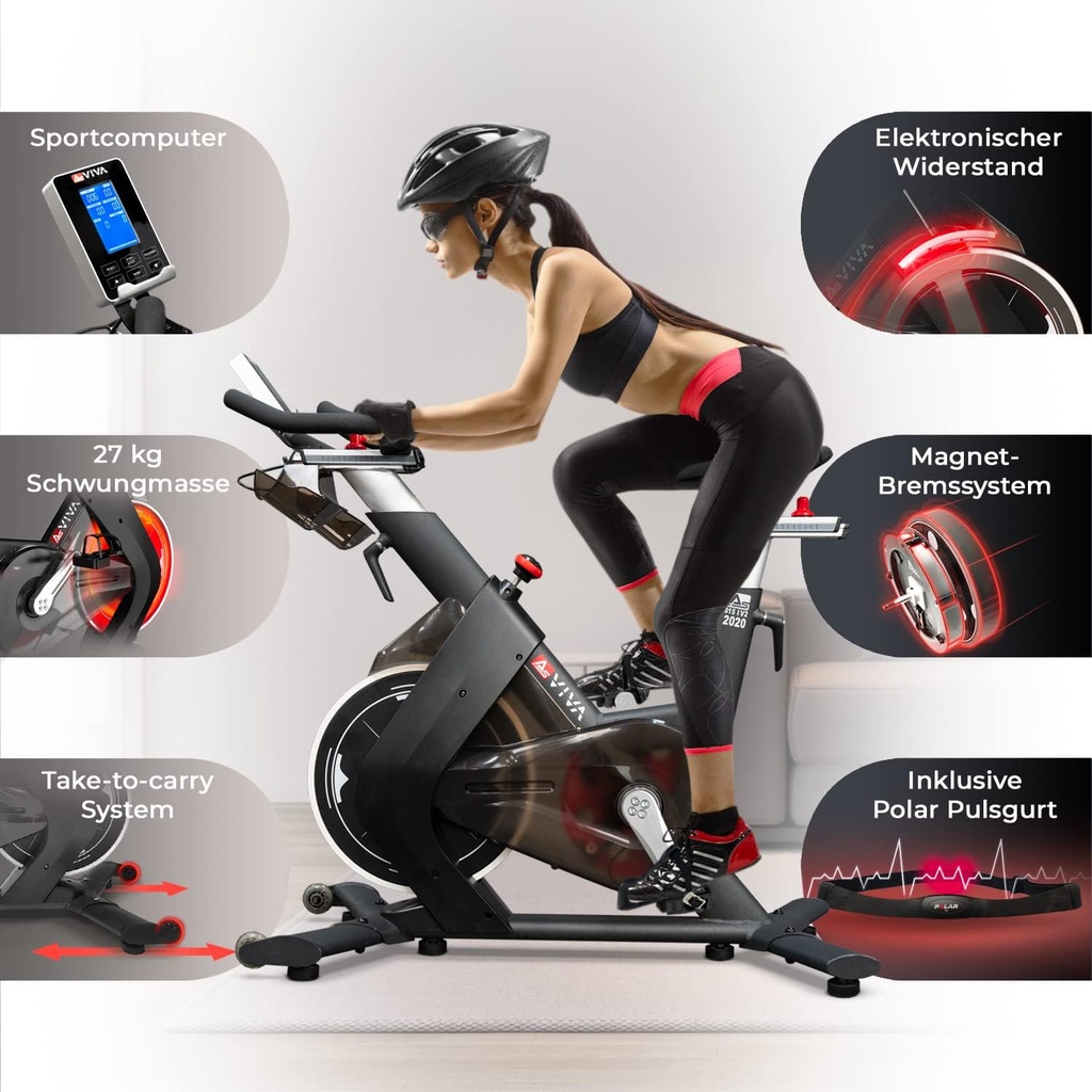 asviva-s15-speedbike-indoor-cycle-details