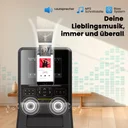 Integrierte Lautsprecher des AsVIVA Ergometers H25 Studio Pro für Musik und Sound beim Training