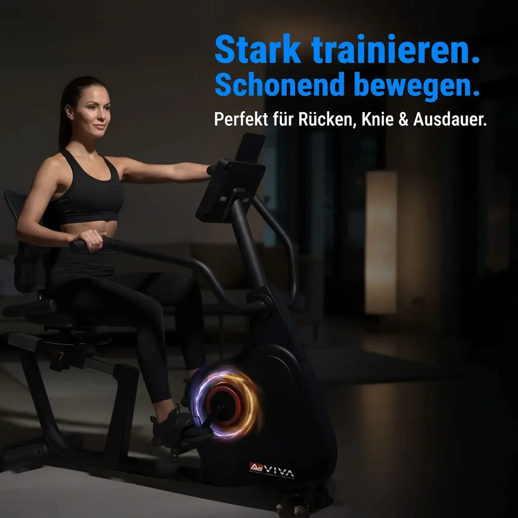 AsVIVA 2in1 Liegeergometer & Crossfit R7 – Ansicht 2