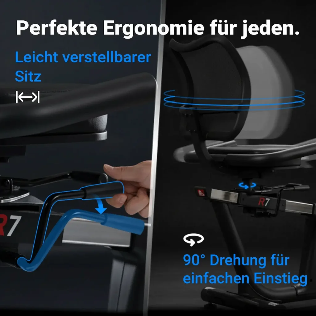 AsVIVA 2in1 Liegeergometer & Crossfit R7 – Ansicht 10