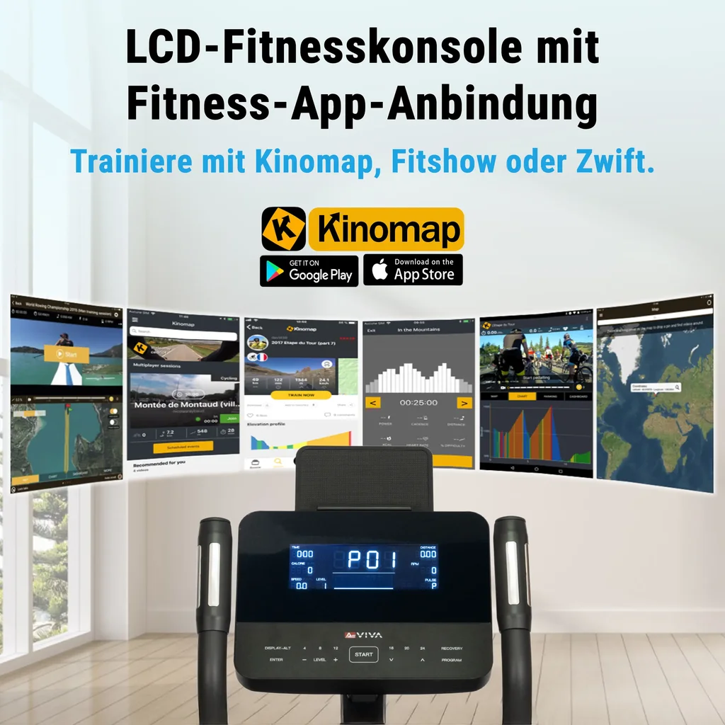 Crosstrainer Smart E4 Pro – Ellipsentrainer Fitnesskonsole