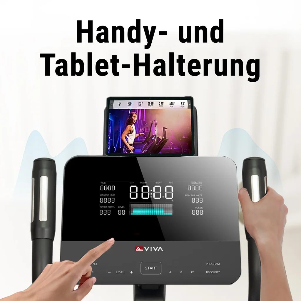 Crosstrainer Smart E4 Pro – Ellipsentrainer Halterung