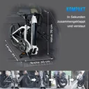 AsVIVA E-Bike Klapprad Stadtfalter B13 – kompakte Bauweise